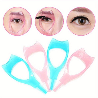 Eyelash Curler Guard And Case Mascara Applicator Template Eyelash Aid Eyeliner Holder Eyebrow Drawi 1
