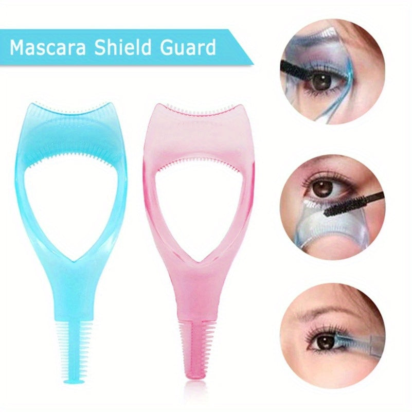 Eyelash Curler Guard And Case Mascara Applicator Template Eyelash Aid Eyeliner Holder Eyebrow Drawi 2