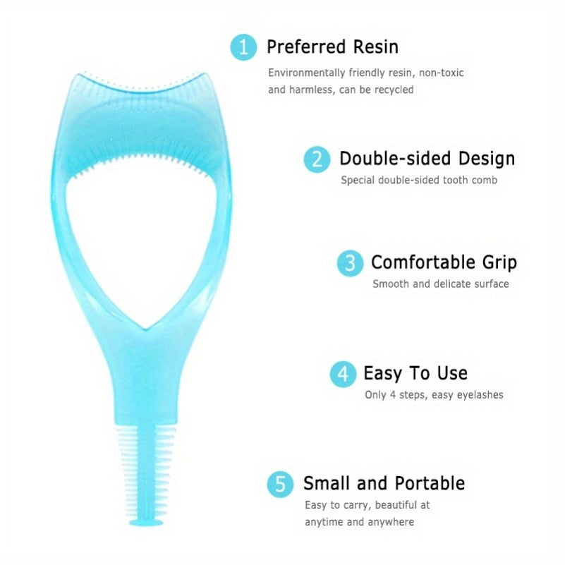Eyelash Curler Guard And Case Mascara Applicator Template Eyelash Aid Eyeliner Holder Eyebrow Drawi 3
