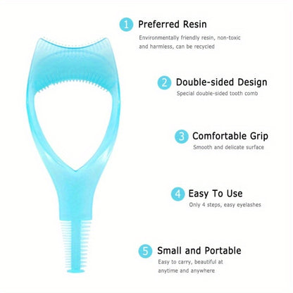 Eyelash Curler Guard And Case Mascara Applicator Template Eyelash Aid Eyeliner Holder Eyebrow Drawi 3