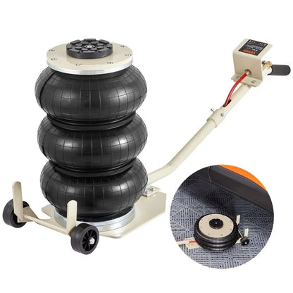 Airbag Jack, Triple Bag Air Jack, Air Jack with Six Steel Pipes, Fast Lifting, Long Handles