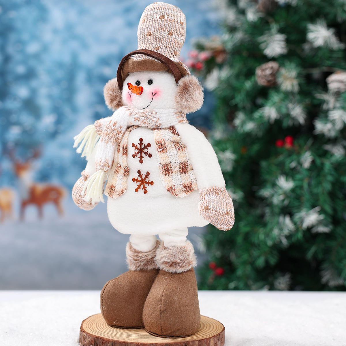 Merry Christmas Snowman Ornament, Party Decoration Kids Xmas, Santa Claus Doll, Navidad Natal, New Year Gift