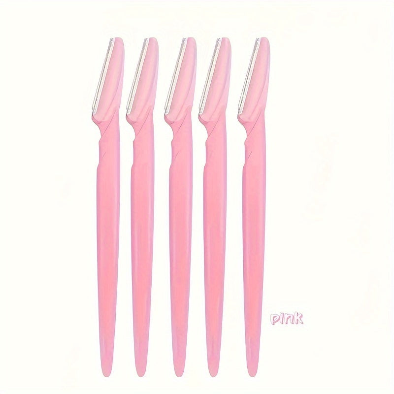 Facial Hair Removal Tool Multifunction Eyebrow Razor Kit Easy Grip Handle For Precise Trimming And  1