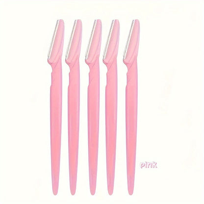 Facial Hair Removal Tool Multifunction Eyebrow Razor Kit Easy Grip Handle For Precise Trimming And  1