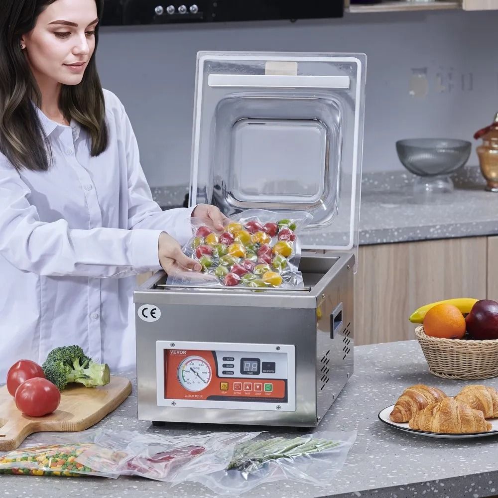 Chamber Vacuum Sealer Kitchen Packaging Machine Excellent Sealing Effect Pump Rate Fruit Saver 3
