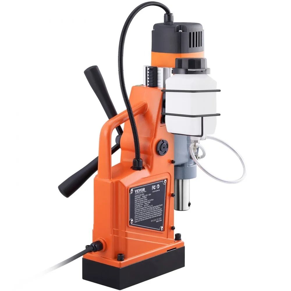 Magnetic Drill Portable Electric Mag Drill Press Boring Diameter  RPM Variable Speed Drilling Machi 7