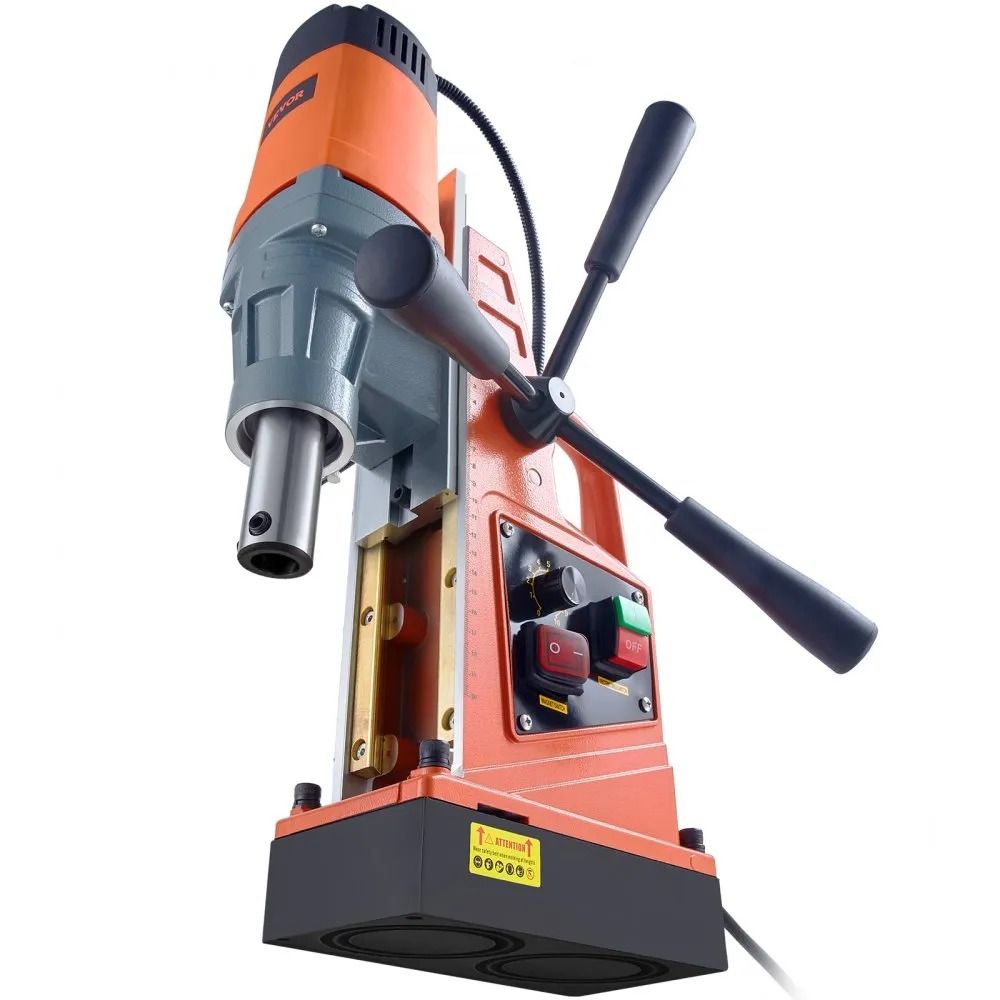 Magnetic Drill Portable Electric Mag Drill Press Boring Diameter  RPM Variable Speed Drilling Machi 8