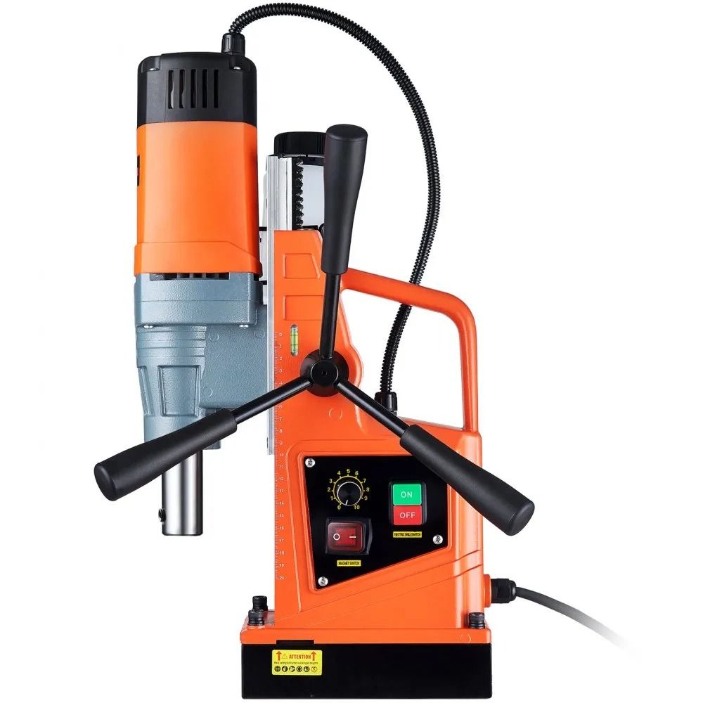 Magnetic Drill Portable Electric Mag Drill Press Boring Diameter  RPM Variable Speed Drilling Machi 9