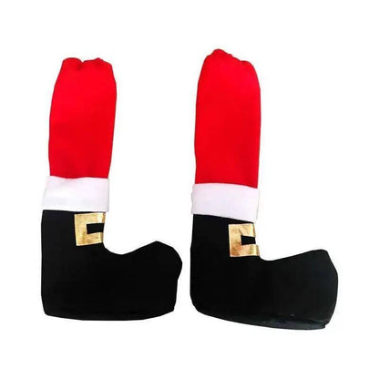 Christmas Decorations Dining Chair Cover Table Feet Protector Christmas Table Foot Socks Home Party 3