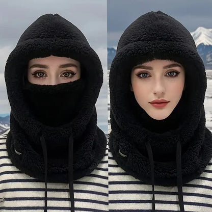 Winter Warm Balaclava Thermal Ski Hood With Full Face Cover 7