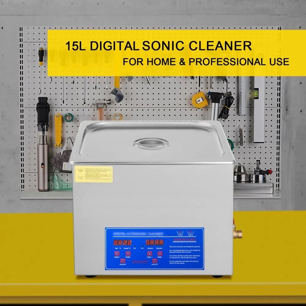 Professional Ultrasonic Cleaner Digital Timer And Heater Industrial Metal Parts Jewelry And Tool Cl 2