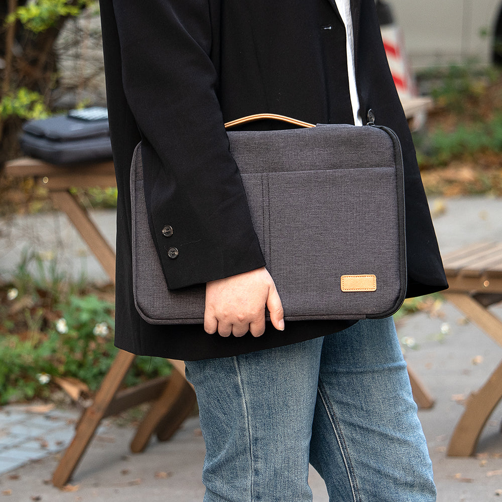 Laptop Sleeve Bag Notebook Pouch For Mac Book HP Dell Acer Shockproof Computer Briefcase Travel Bus 4