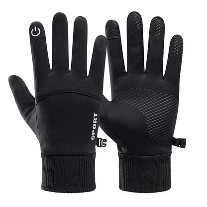 Winter Waterproof Touch Screen Fleece Gloves For Outdoor Sports 6
