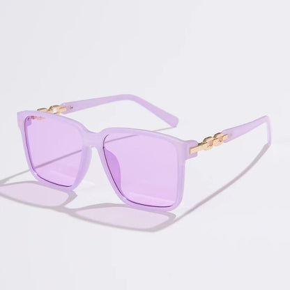 Womens Square Fashion Sunglasses With UV400 Protection 13