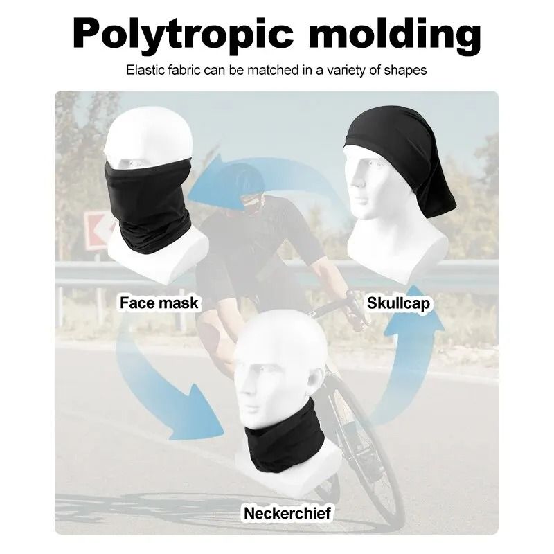 Cycling Face Mask Breathable UV Protection Neck Gaiter For Summer Sports 4