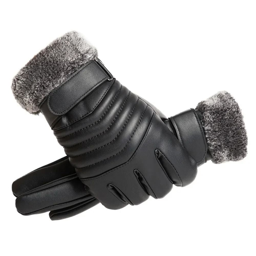 Winter Warm Touchscreen Waterproof Cycling Gloves for Men