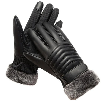 Winter Warm Touchscreen Waterproof Cycling Gloves For Men 1