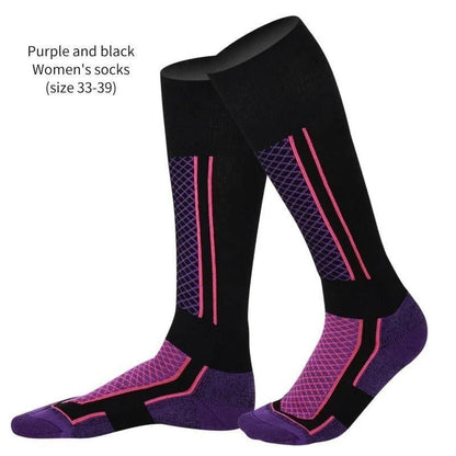 Winter Warm Ski Stockings For Hiking And Outdoor Sports 9
