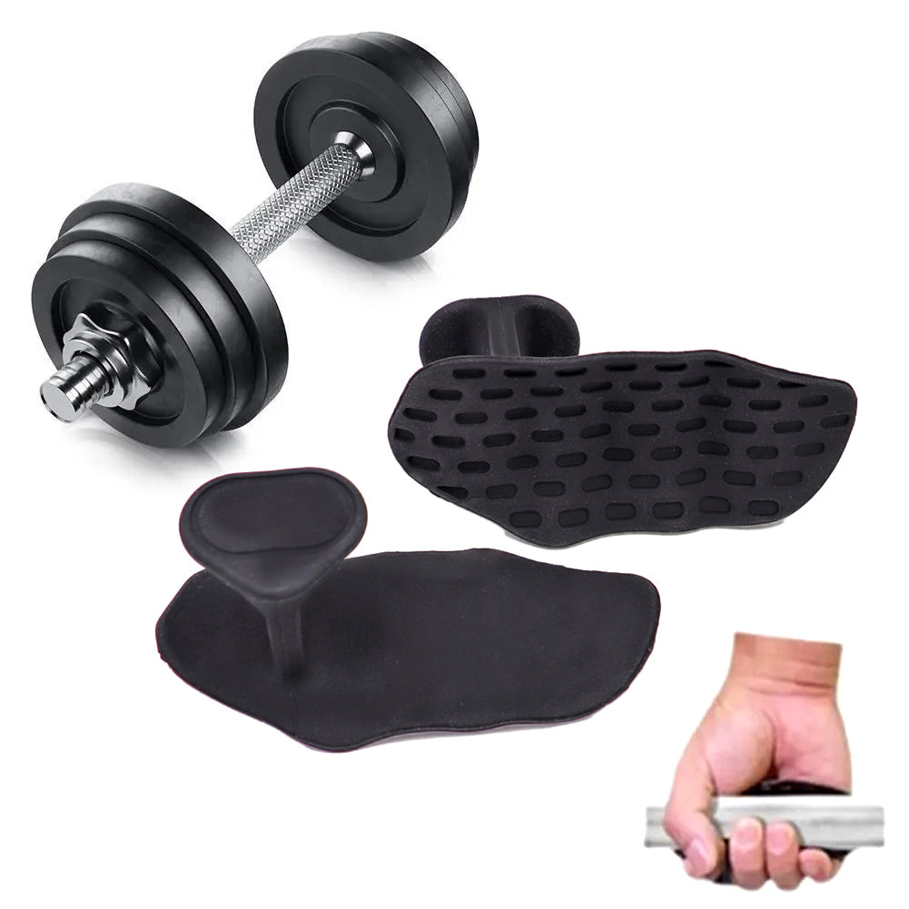 Fingerless Weight Lifting Gloves For Bodybuilding Lightweight Grip Strengthener Gym Honeycomb Grips 2
