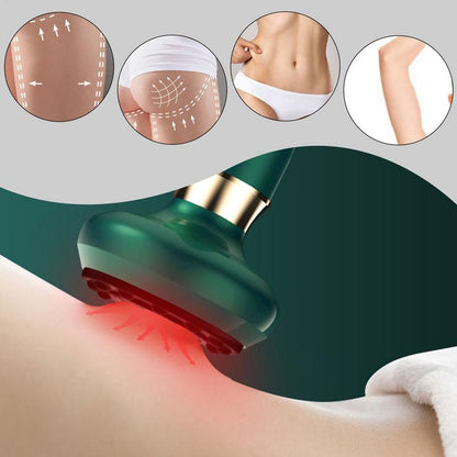 Handheld Cellulite Massager, Anti Cellulite Massager, Leg Body Slimming, Hot Compress Electric Suction Cup Massager