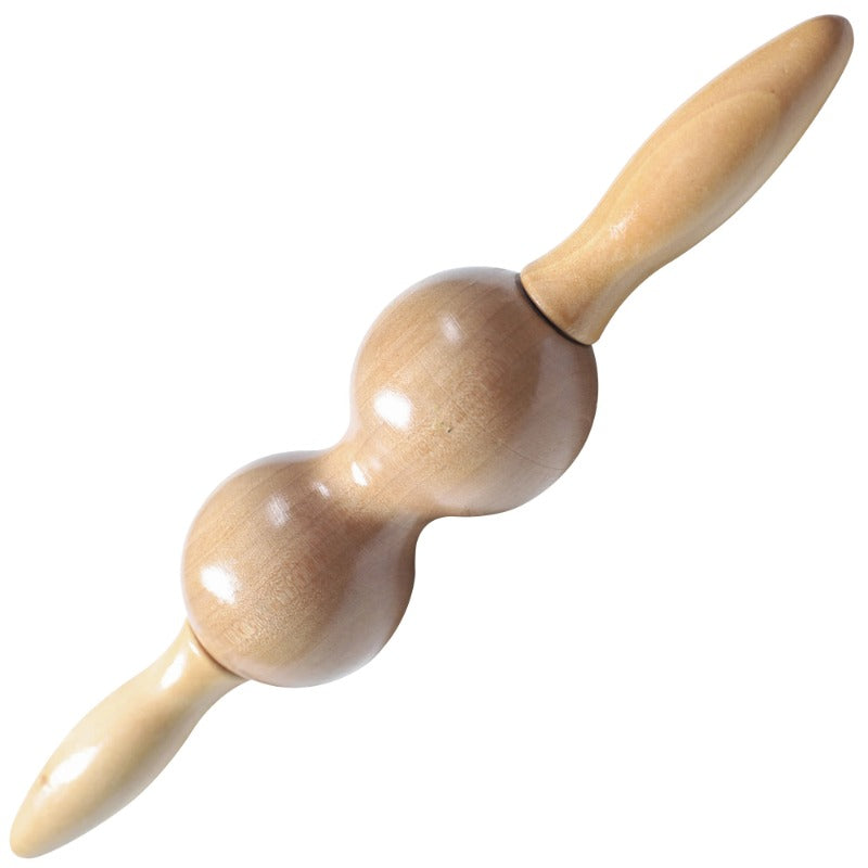 Massage Stick, Wood Back Massager, Deep Tissue Roller, Muscle Soreness Relief
