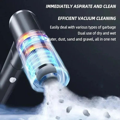 Portable Wireless Car Vacuum Cleaner High Power Dual Use For Home And Car 4