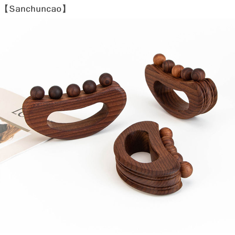 Wooden Gua Sha Tool For Body Manual Massage Lymphatic Drainage Massager Scraper For Anti Cellulite  4