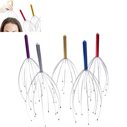 Octopus Head And Neck Massager, Scalp Massager, Neck Head Pressure Relaxer