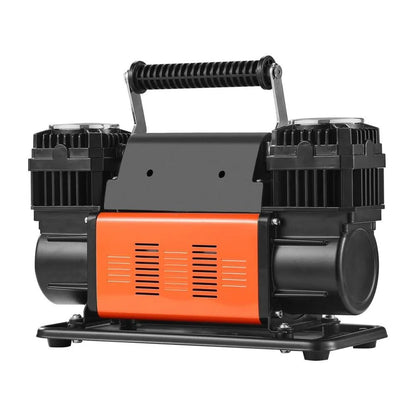 Dual Cylinder Portable Tire Inflator PSI Offroad Air Pump CFM Heavy Duty Air Compressor 8