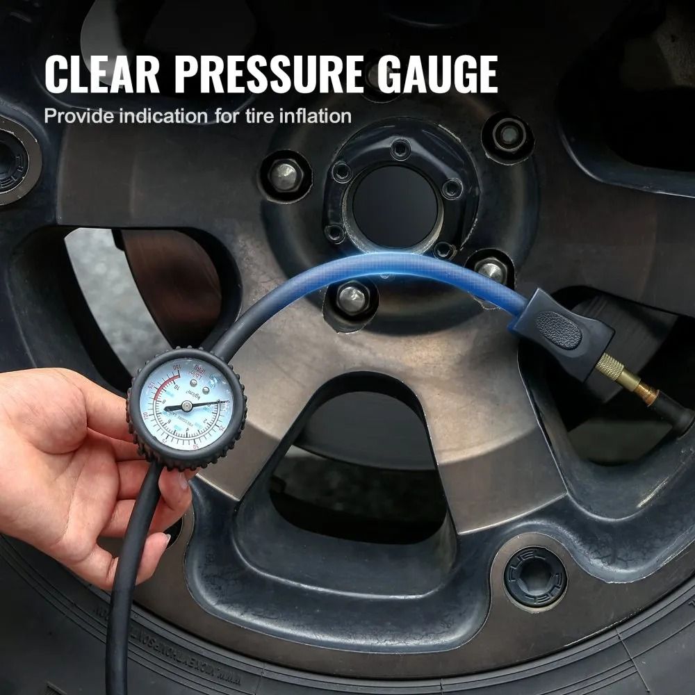 Dual Cylinder Portable Tire Inflator PSI Offroad Air Pump CFM Heavy Duty Air Compressor 2
