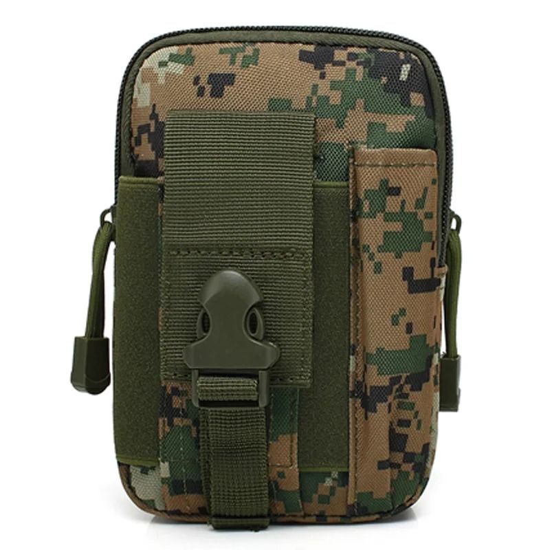 Waterproof Nylon Mobile Phone Waist Bag With Molle Attachment 7