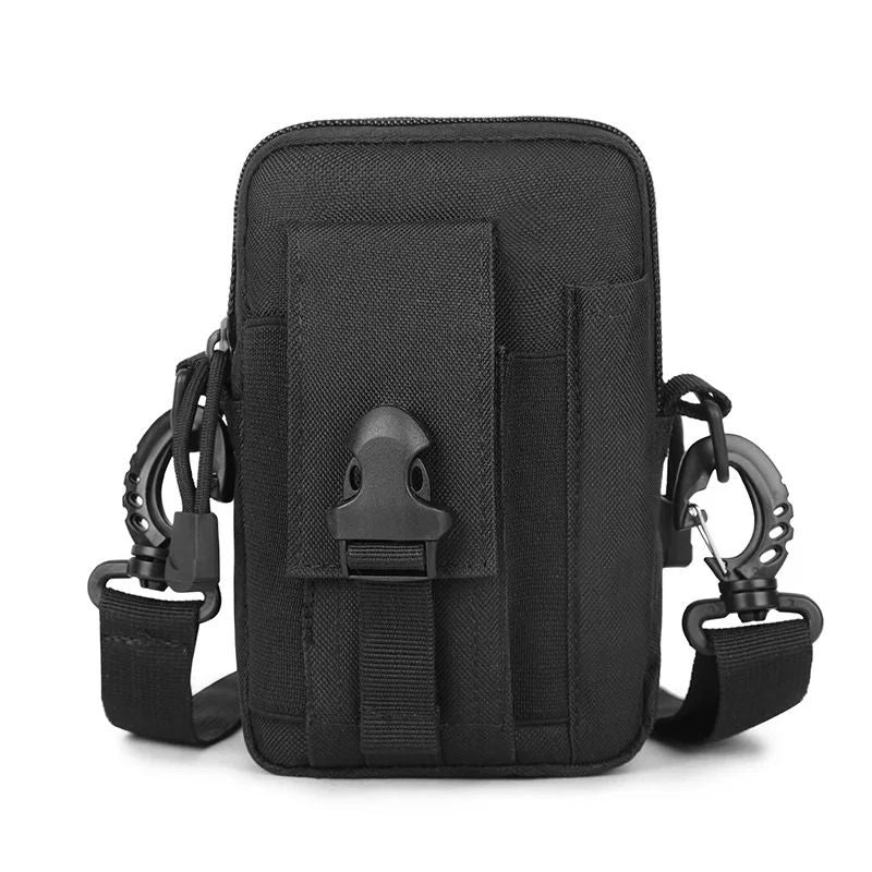 Waterproof Nylon Mobile Phone Waist Bag With Molle Attachment 13