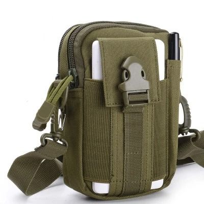 Waterproof Nylon Mobile Phone Waist Bag With Molle Attachment 15