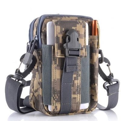 Waterproof Nylon Mobile Phone Waist Bag With Molle Attachment 17