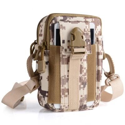 Waterproof Nylon Mobile Phone Waist Bag With Molle Attachment 18