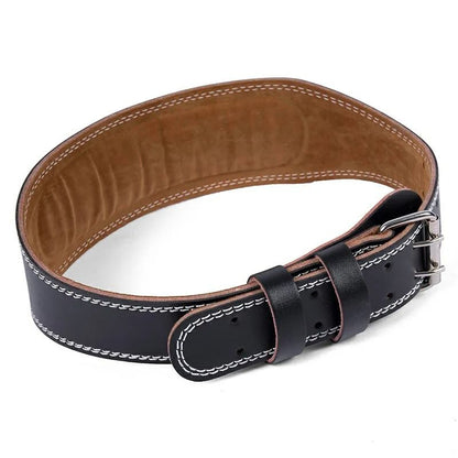 PU Leather Weightlifting Belt For Back Support And Fitness Training 1