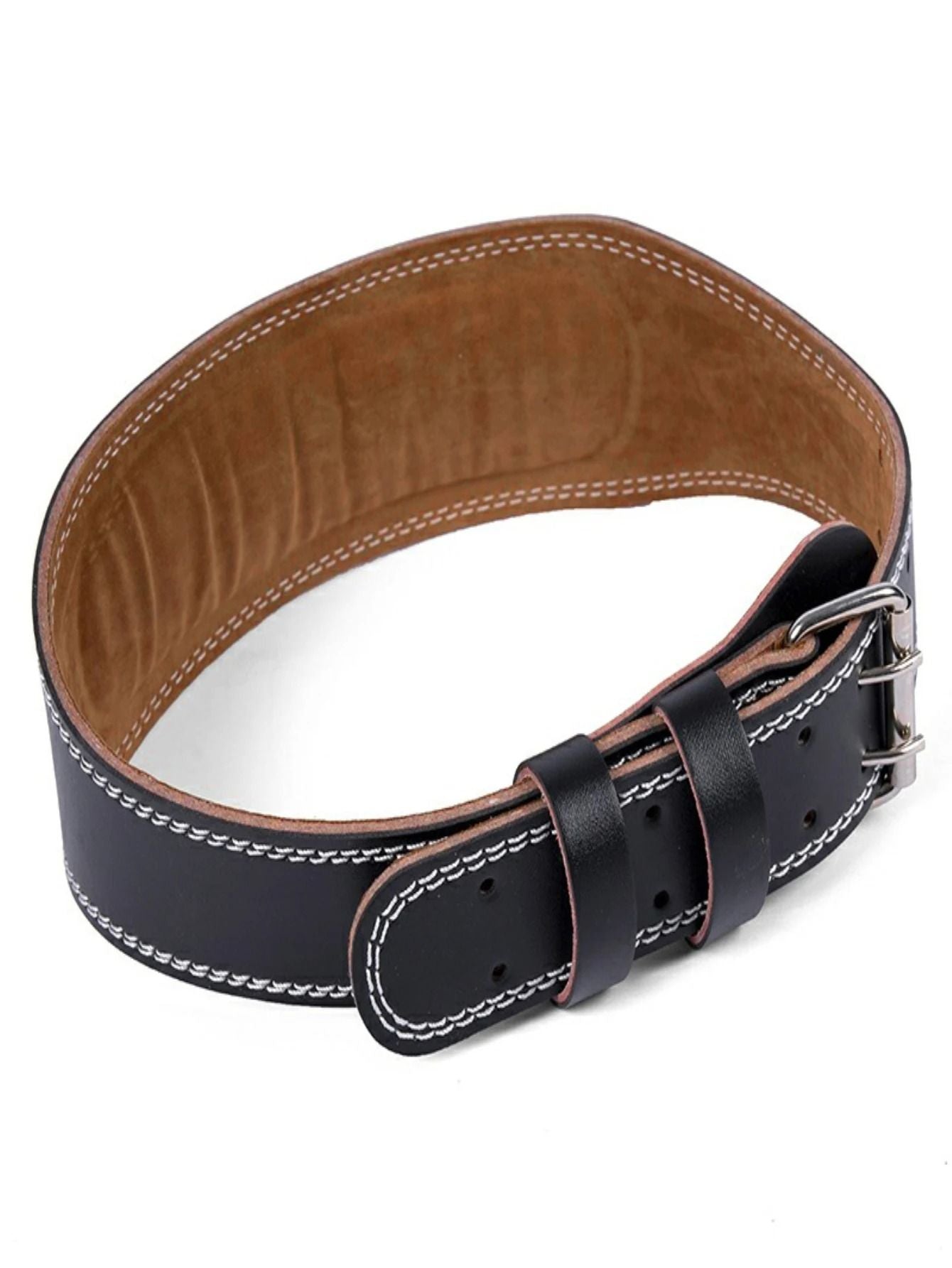 PU Leather Weightlifting Belt For Back Support And Fitness Training 7