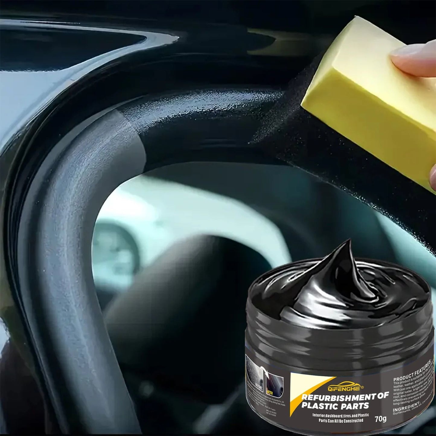 Automotive Plastic Repair And Restorer Cream 2