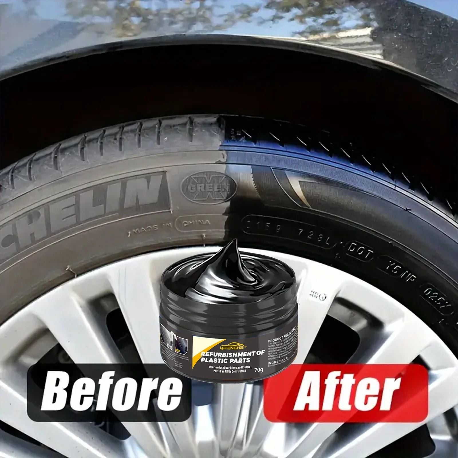 Automotive Plastic Repair And Restorer Cream 4