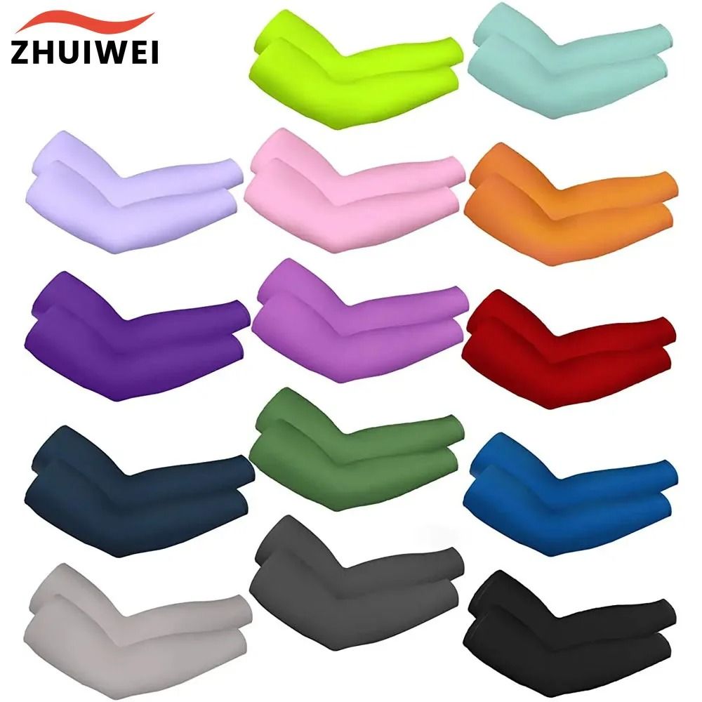 Cooling Arm Sleeves for UV Protection and Outdoor Sports Performance