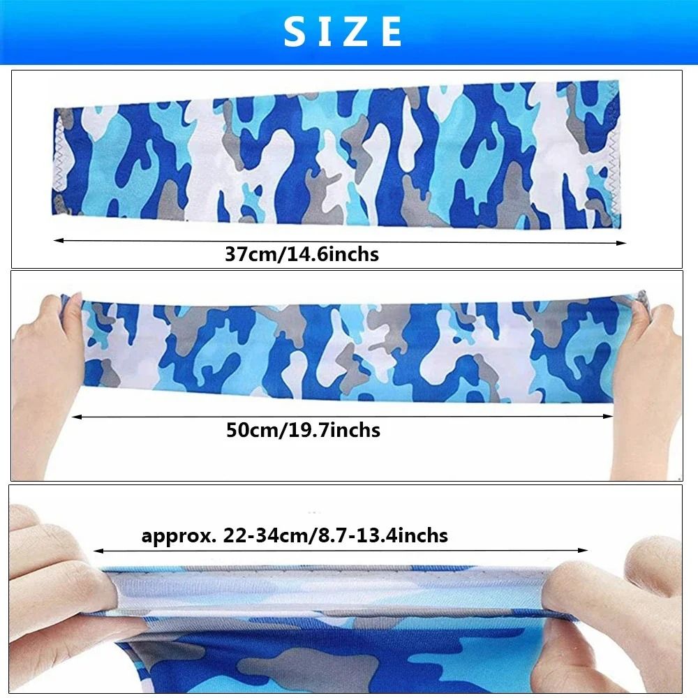 Cooling Arm Sleeves For UV Protection And Outdoor Sports Performance 1