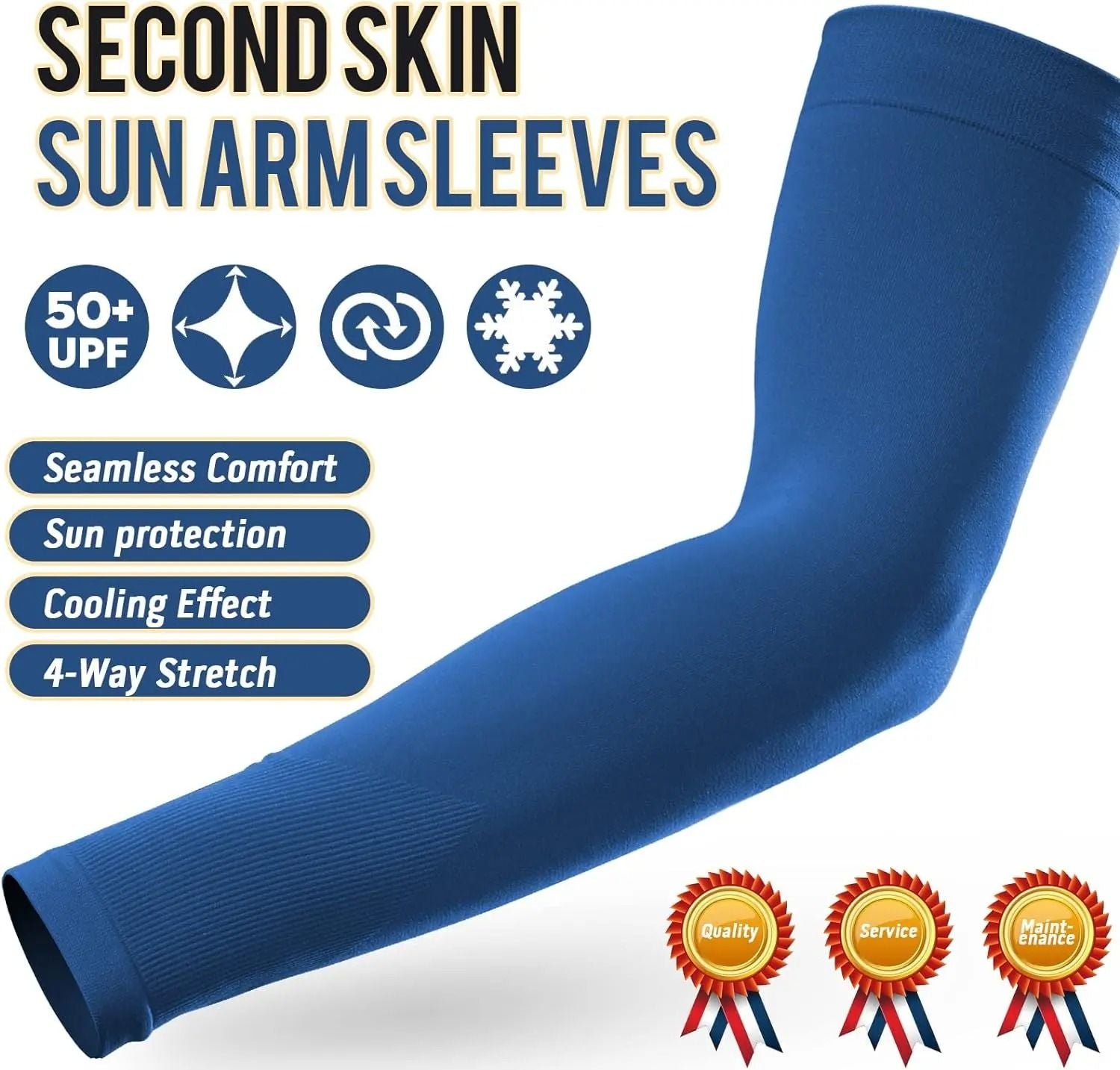 Cooling Arm Sleeves For UV Protection And Outdoor Sports Performance 2