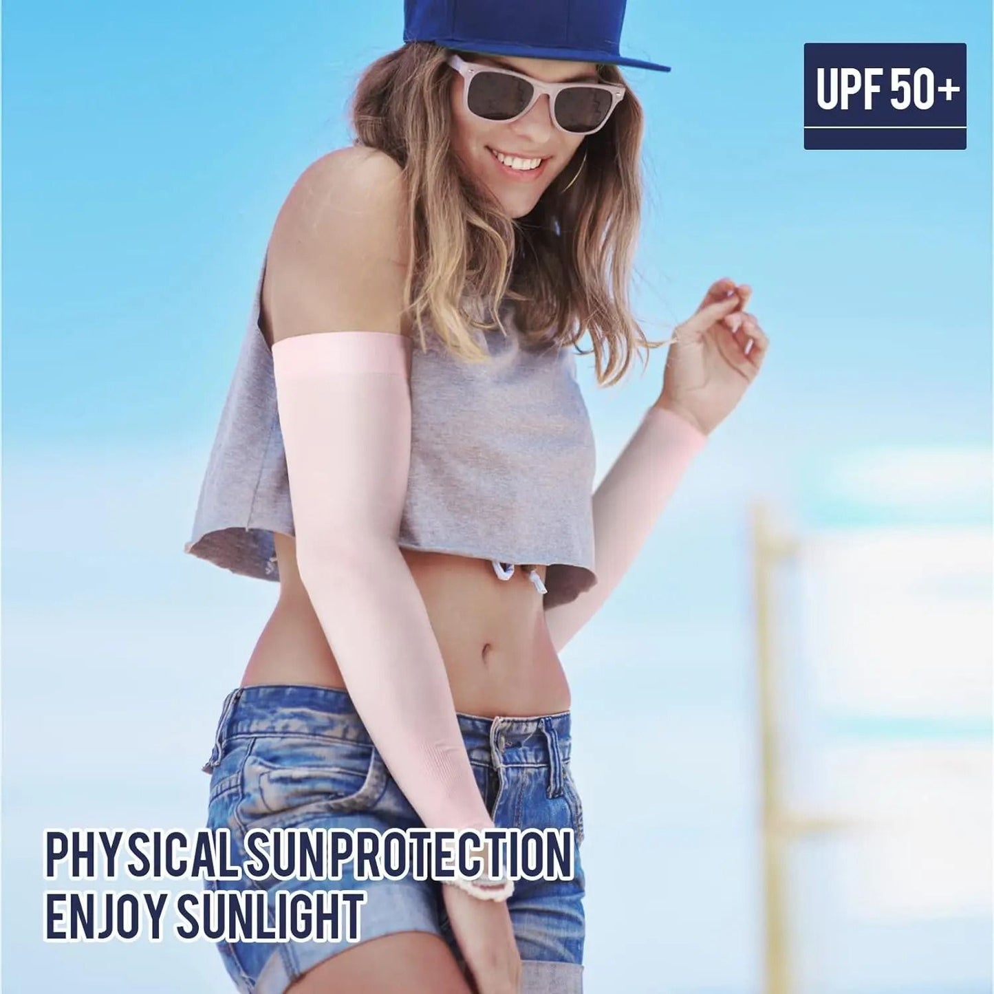 Cooling Arm Sleeves For UV Protection And Outdoor Sports Performance 3