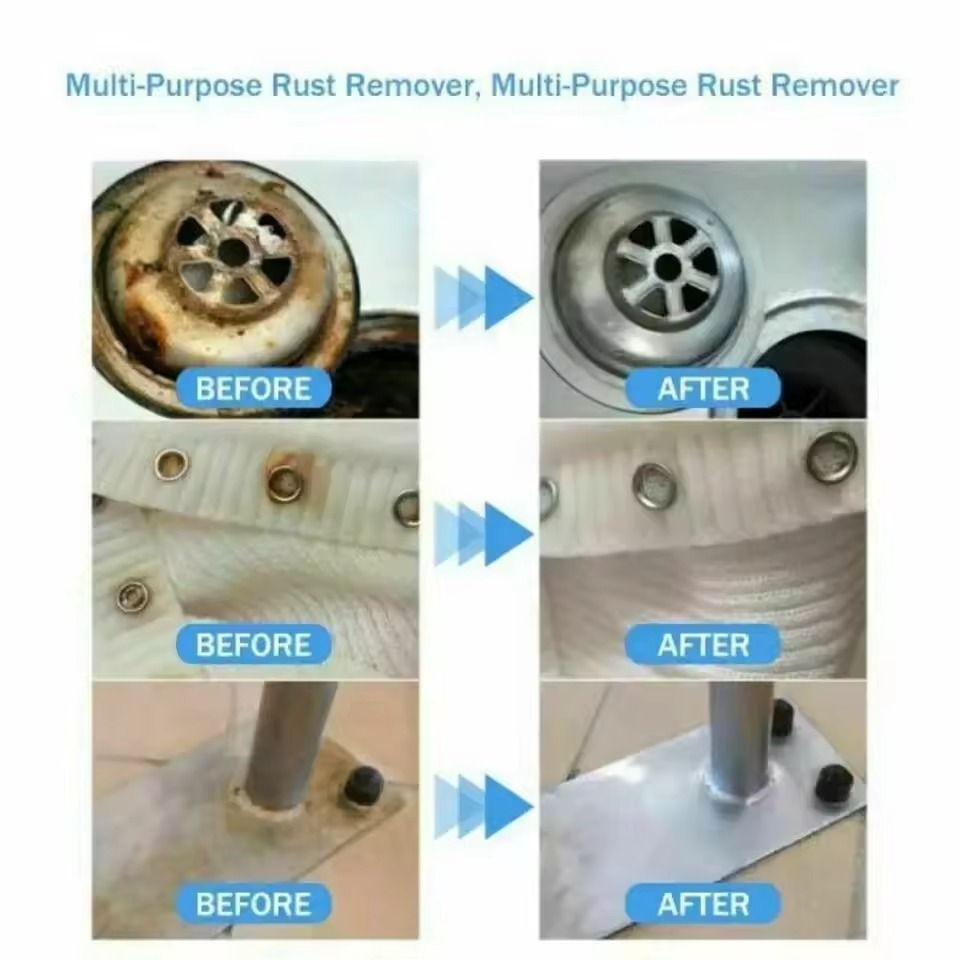 Rust Remover Liquid 30ml Car Detailing Metal Chrome Auto Maintenance 2