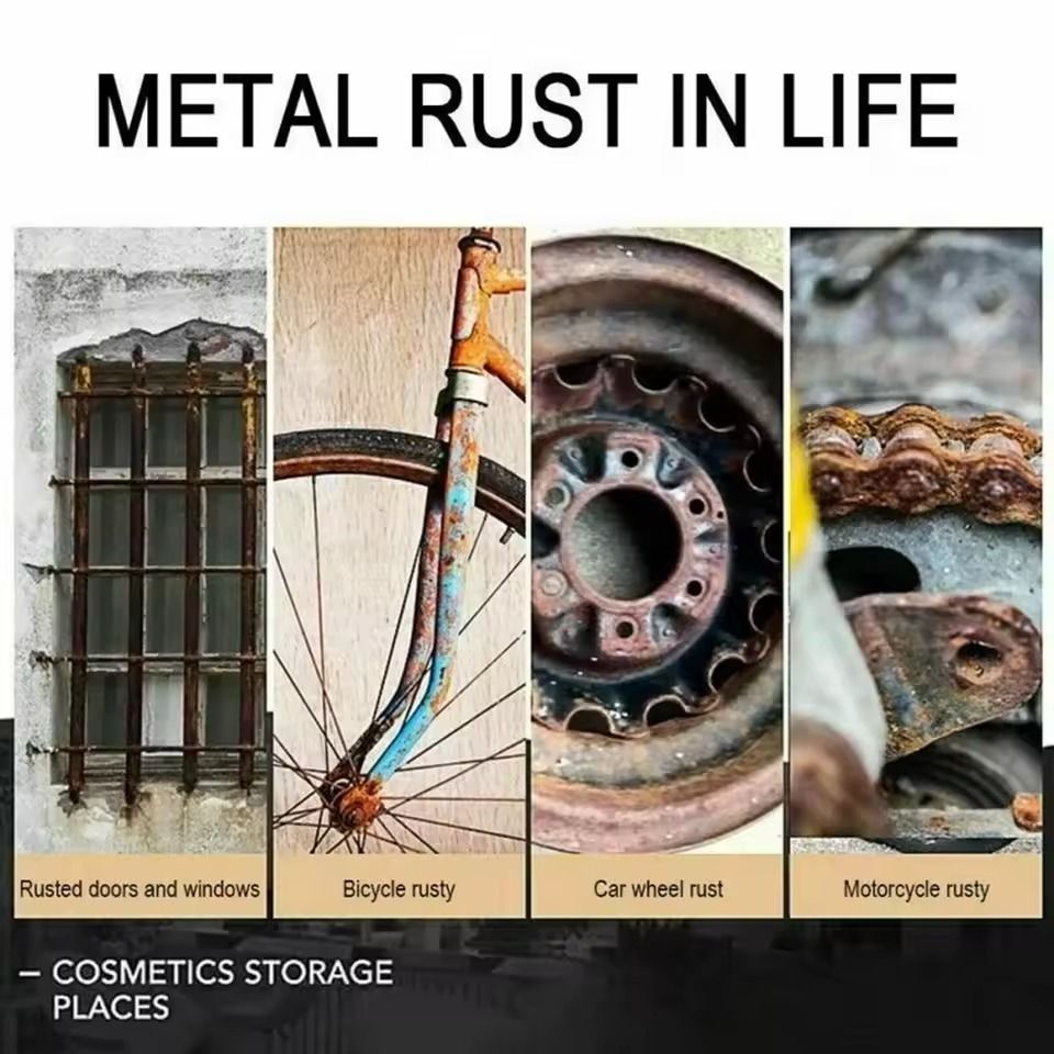 Rust Remover Liquid 30ml Car Detailing Metal Chrome Auto Maintenance 4