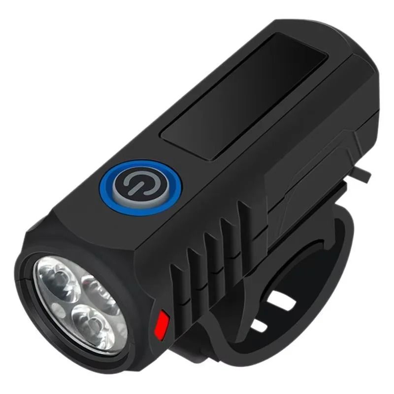 Super Bright LED USB Rechargeable Bicycle Front Light And Taillight Set 6