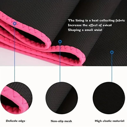 Sweat Sauna Waist Trimmer Belt For Fitness And Fat Burning 4