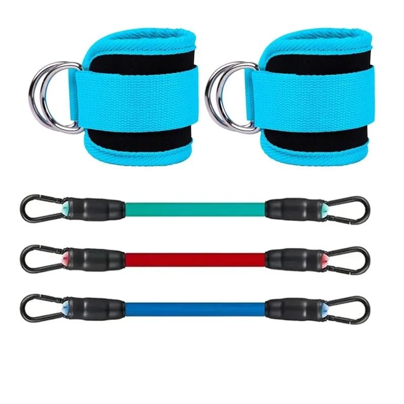 Ankle Straps Resistance Bands Set For Leg Glute And Hip Training 10