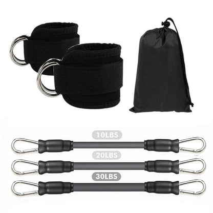 Ankle Straps Resistance Bands Set For Leg Glute And Hip Training 16