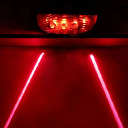 Bicycle LED And Laser Safety Taillight 10